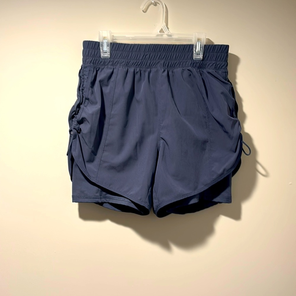 Gray Running Shorts